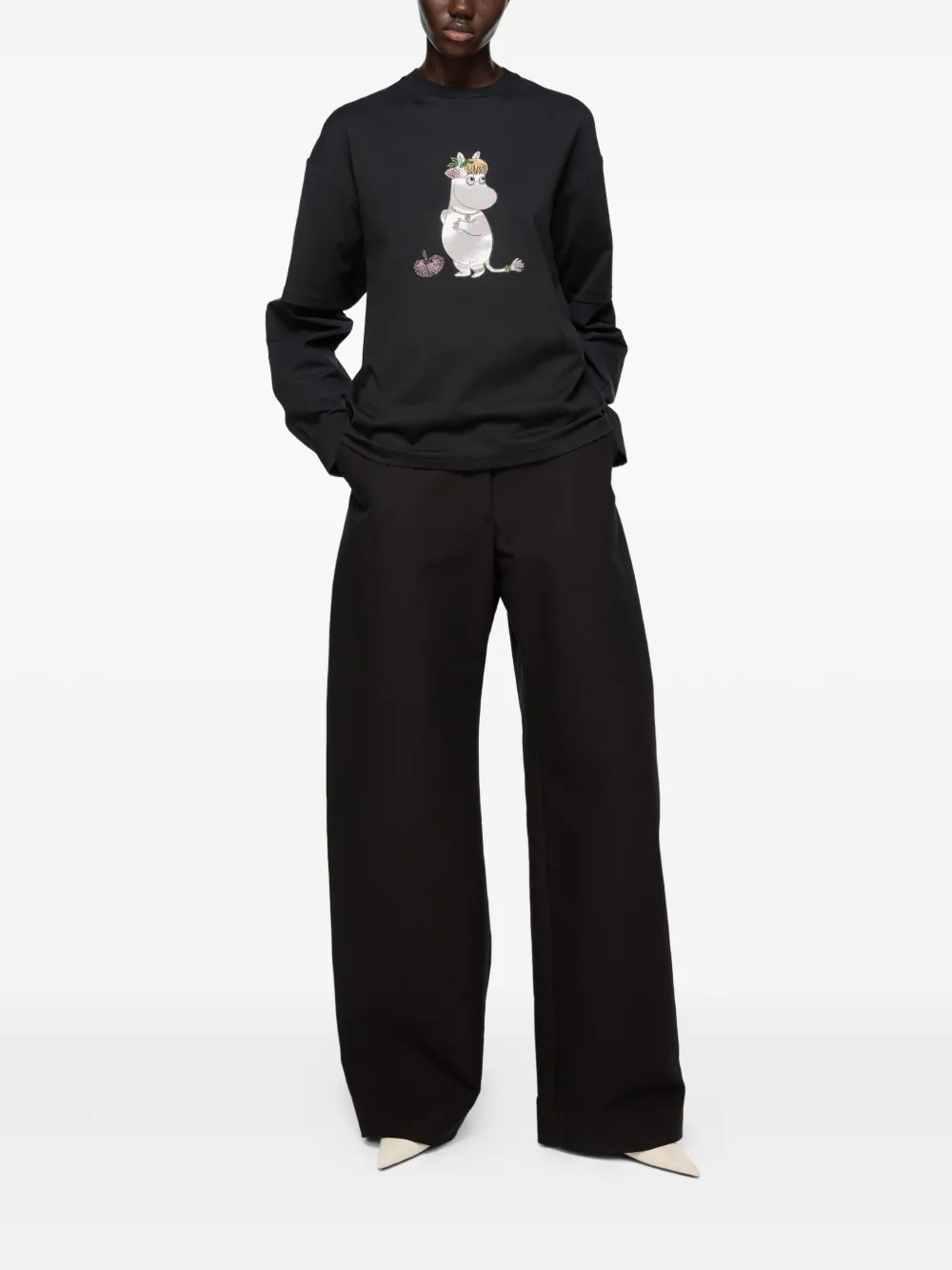 Acne Studios graphic-print sweatshirt | Sudaderas | Image 2