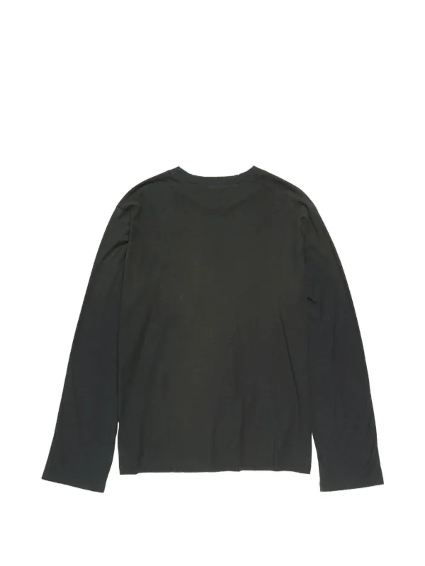 Acne Studios Pocket long-sleeved T-shirt | Black | FARFETCH