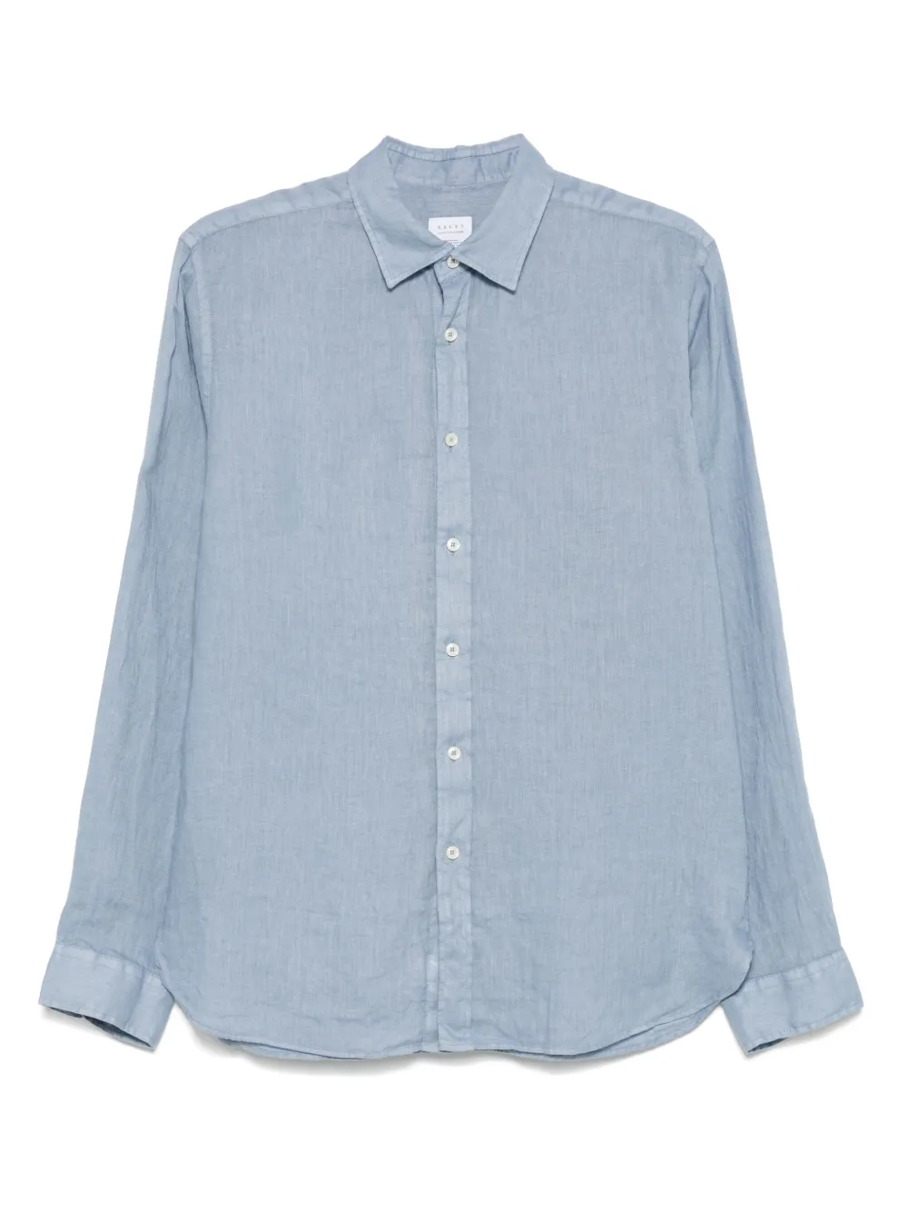 Xacus camisa de lino | azul | Image 1