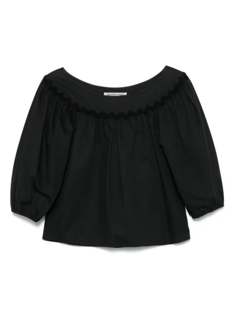 Saint Laurent Pre-Owned 1970s gabardine blouse