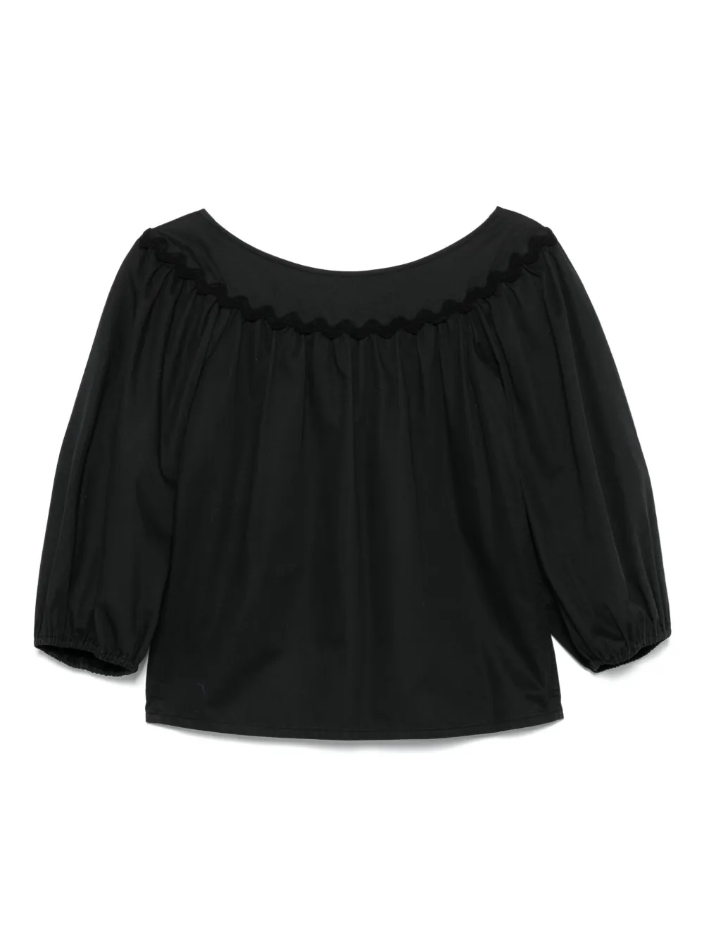 Saint Laurent Pre-Owned 1970s gabardine blouse | Image 2