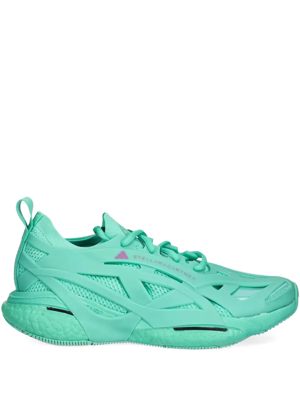 Adidas by Stella McCartney Solarglide mesh-panelled sneakers Green