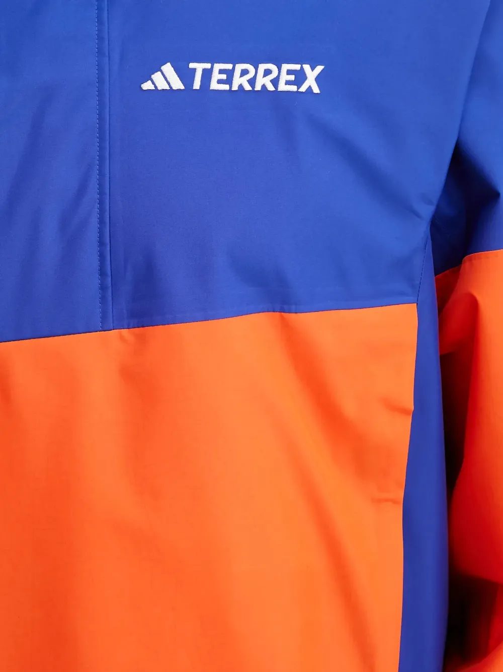 adidas Jack met capuchon en colourblocking Oranje