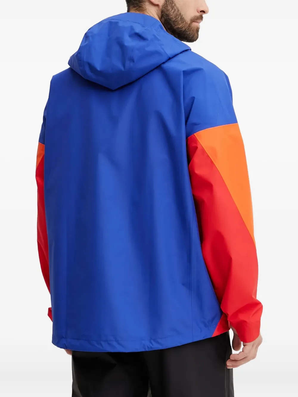 adidas Jack met capuchon en colourblocking Oranje