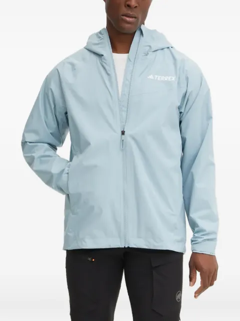 adidas hooded zip-up jacket