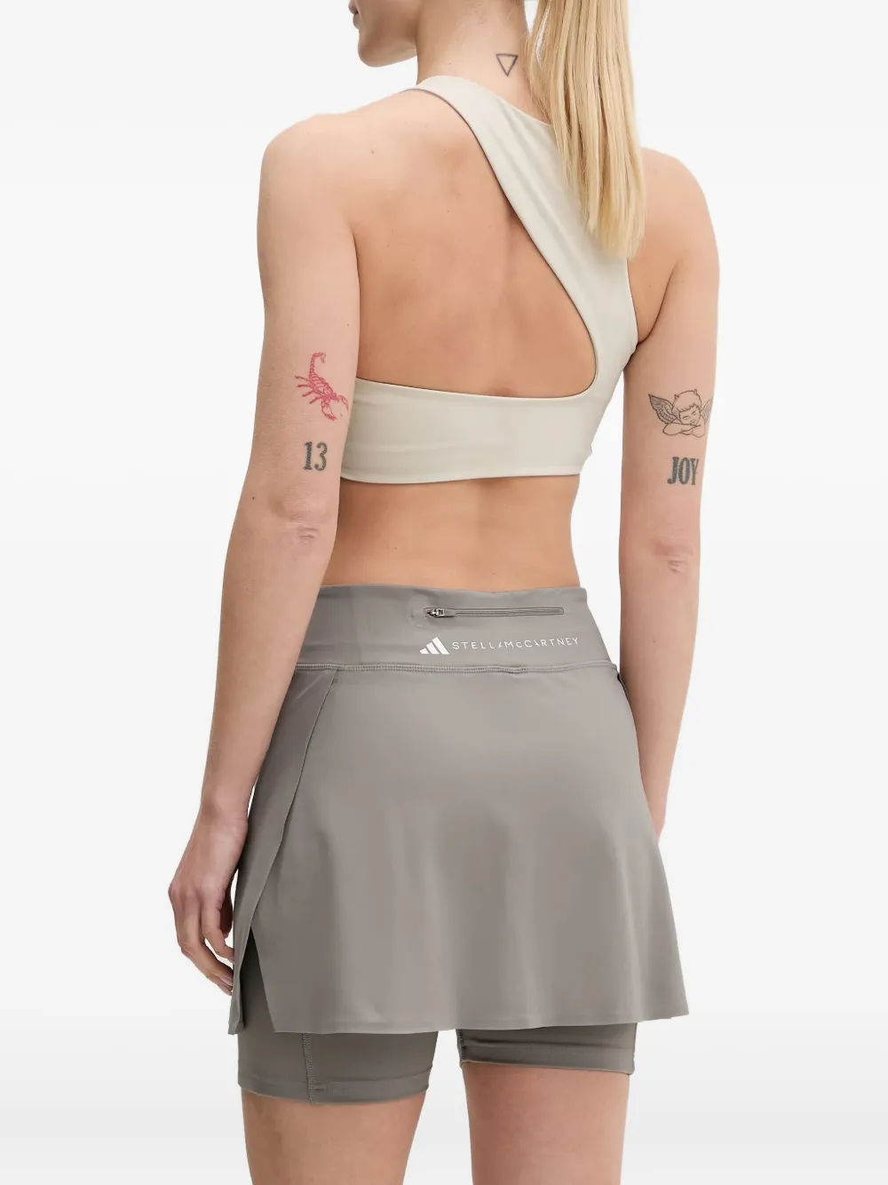 adidas by Stella McCartney zip-pocket tennis skirt | High-Waisted Skirts | Image 2