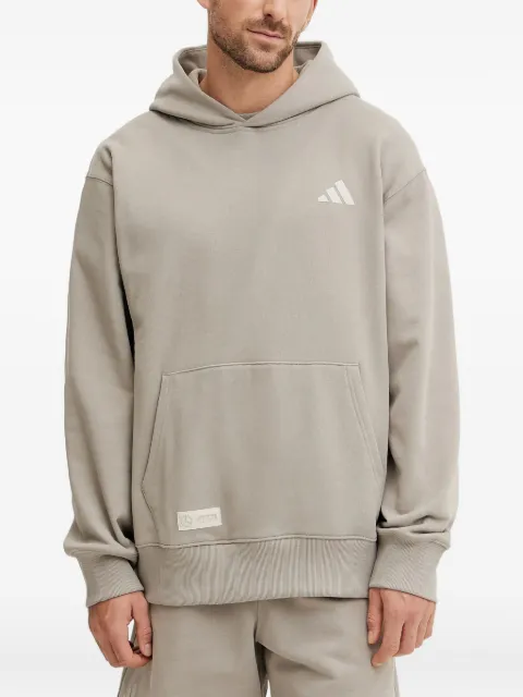 adidas logo-print hoodie