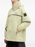 adidas x National Geographic graphic-panel rain jacket - Yellow
