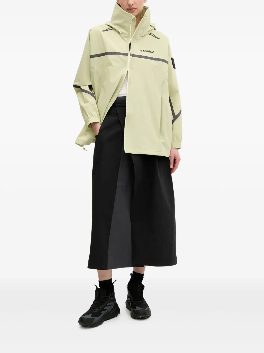 adidas x National Geographic graphic-panel rain jacket | Lightweight Jackets | Image 2