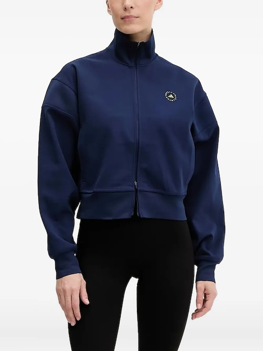 Adidas by Stella McCartney Sweater met rits Blauw