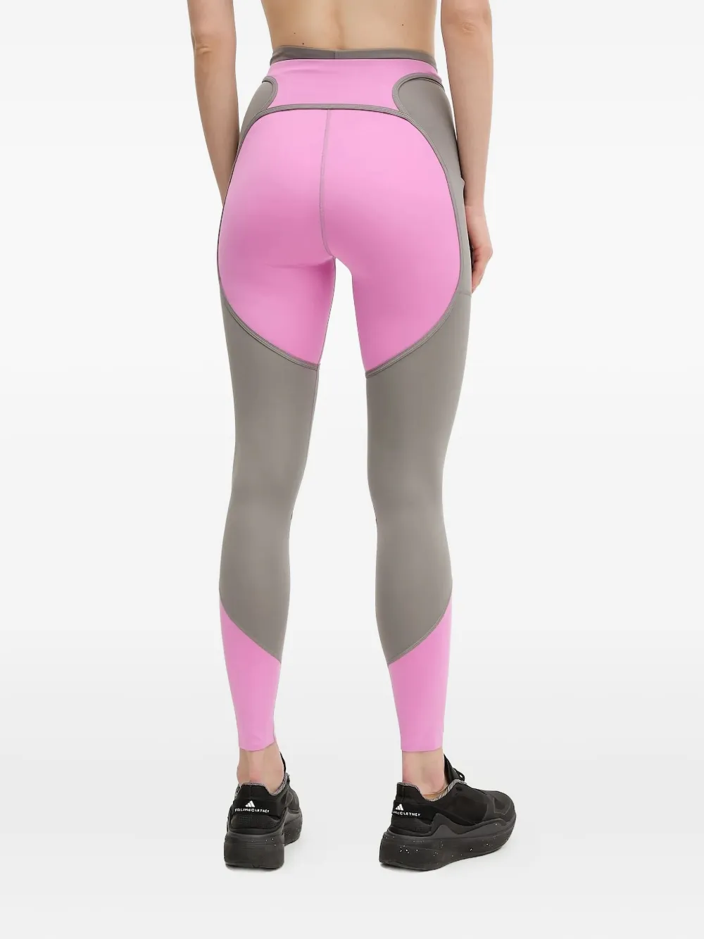 adidas by Stella McCartney panelled pocket leggings Grijs