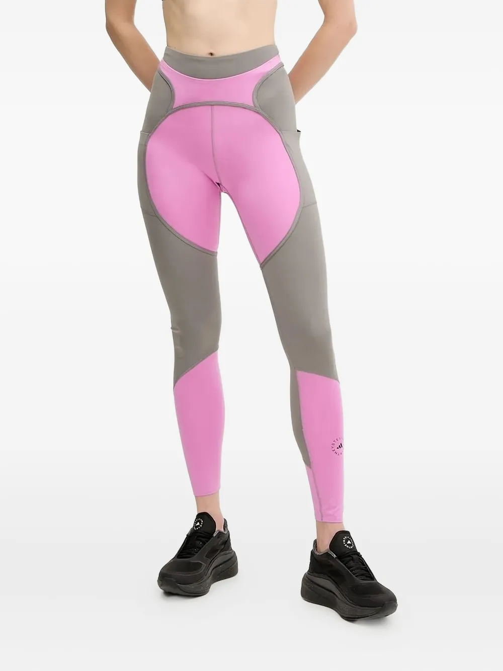 Adidas by Stella McCartney panelled pocket leggings Grijs