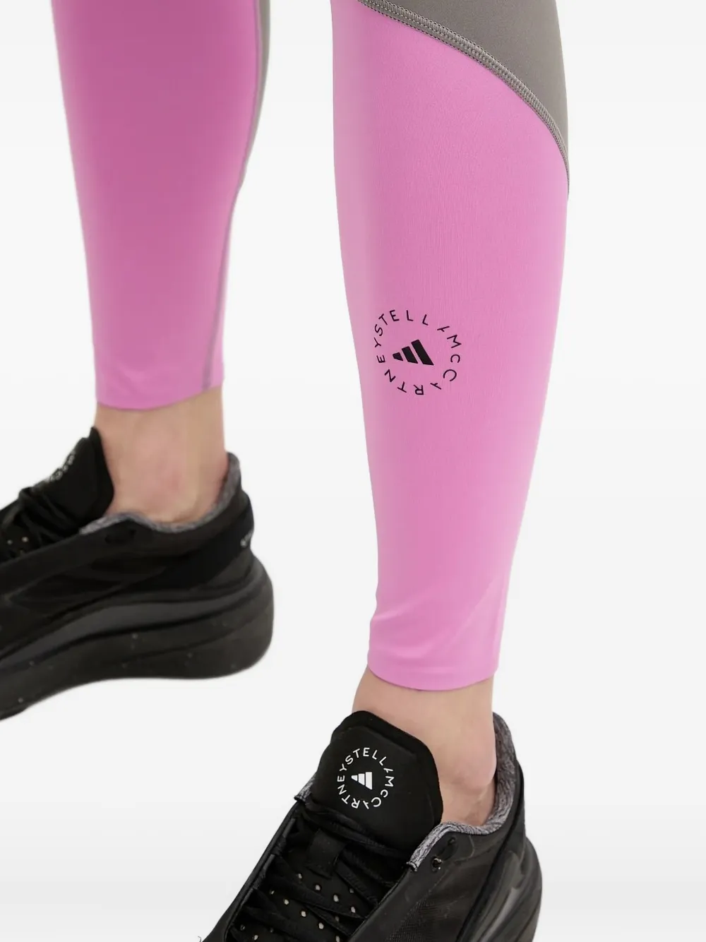 adidas by Stella McCartney panelled pocket leggings Grijs