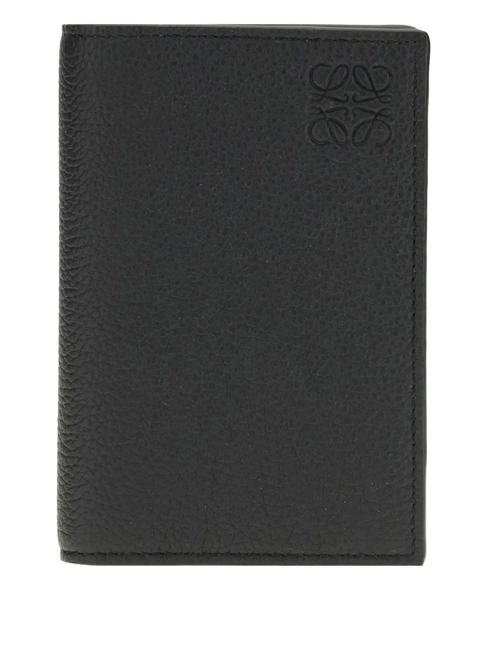 LOEWE bi-fold vertical card holder | Black | Image 1