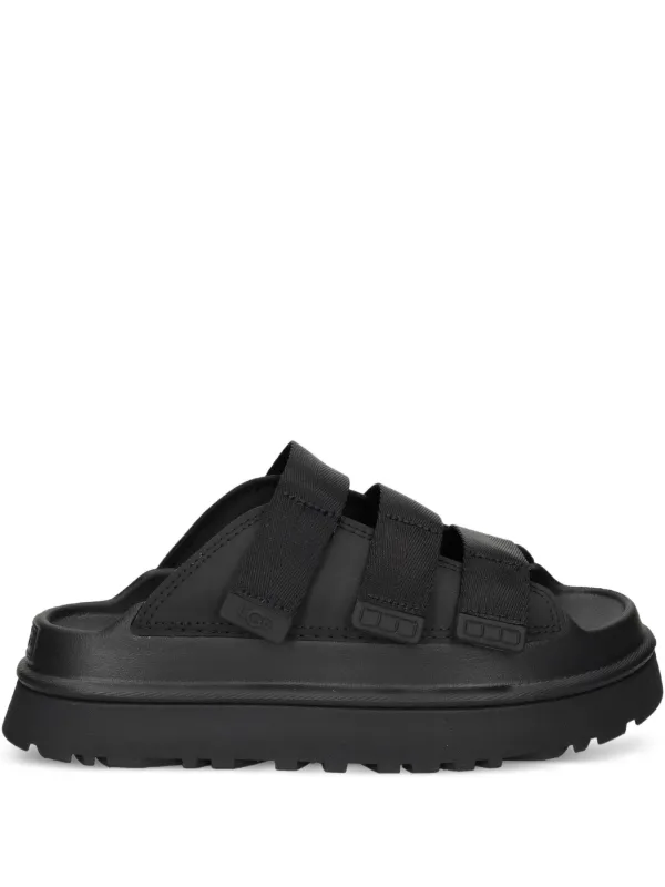 UGG サンダル GOLDENGLOW ブラック UGG GoldenGlow サンダル | ブラック | FARFETCH JP