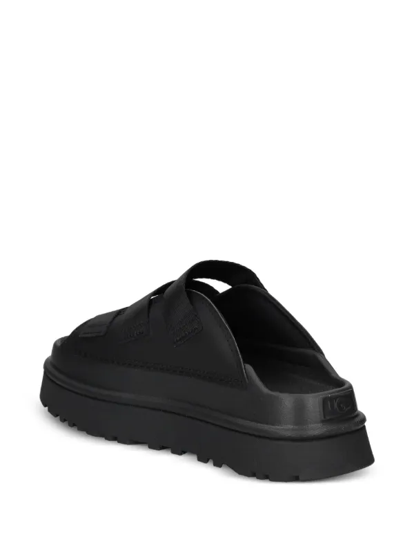 UGG GoldenGlow Sandals | Black | FARFETCH JO