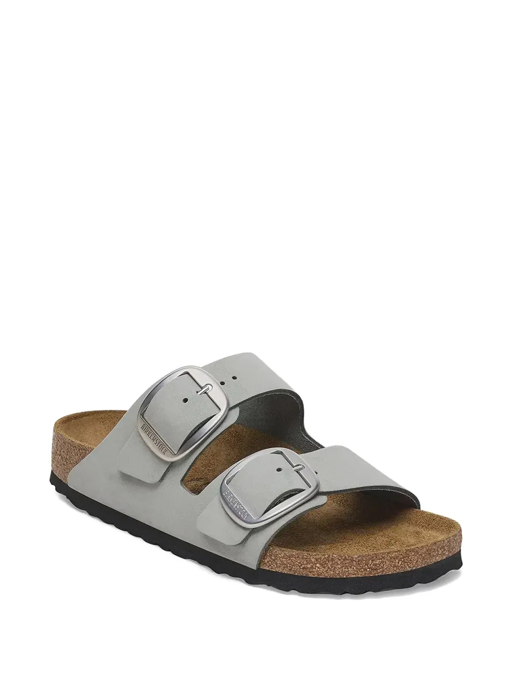 Birkenstock Arizona double buckle slide sandals - Grijs