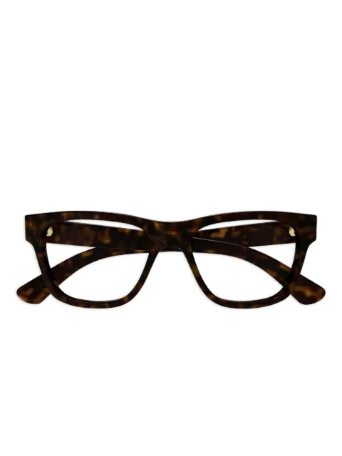 Gucci Eyewear tortoiseshell square glasses