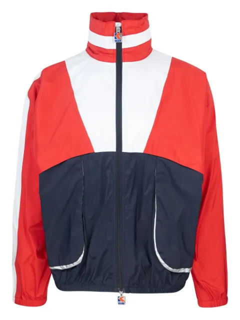 K-Way R&D Oh Hz colour-block zip-up jacket