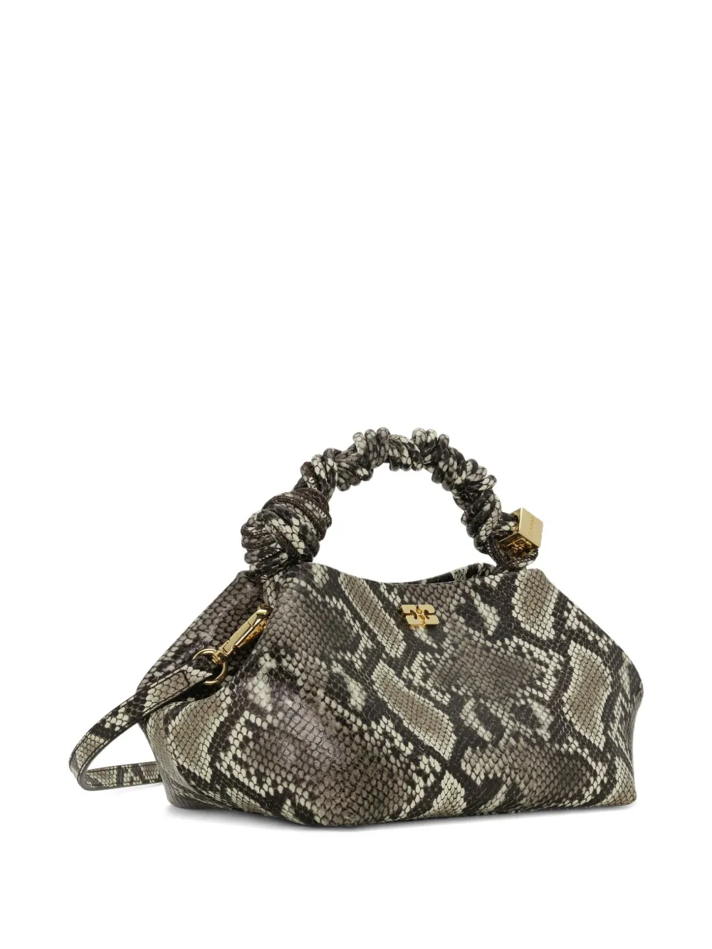 GANNI Kleine Bou crossbodytas Beige