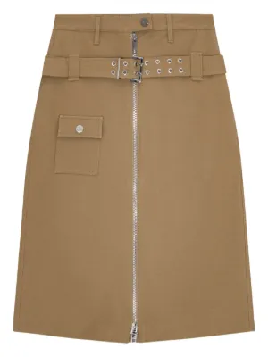 スカート GANNI Woman Skirt Beige W0230 265 GANNI: Skirt woman - Beige | Ganni skirt W0230 online at
