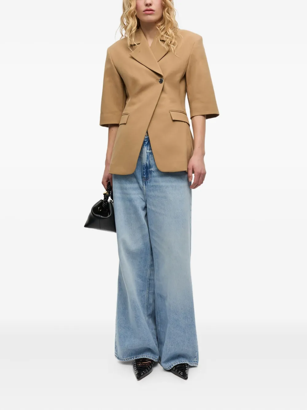 GANNI Jeans met effect - Blauw