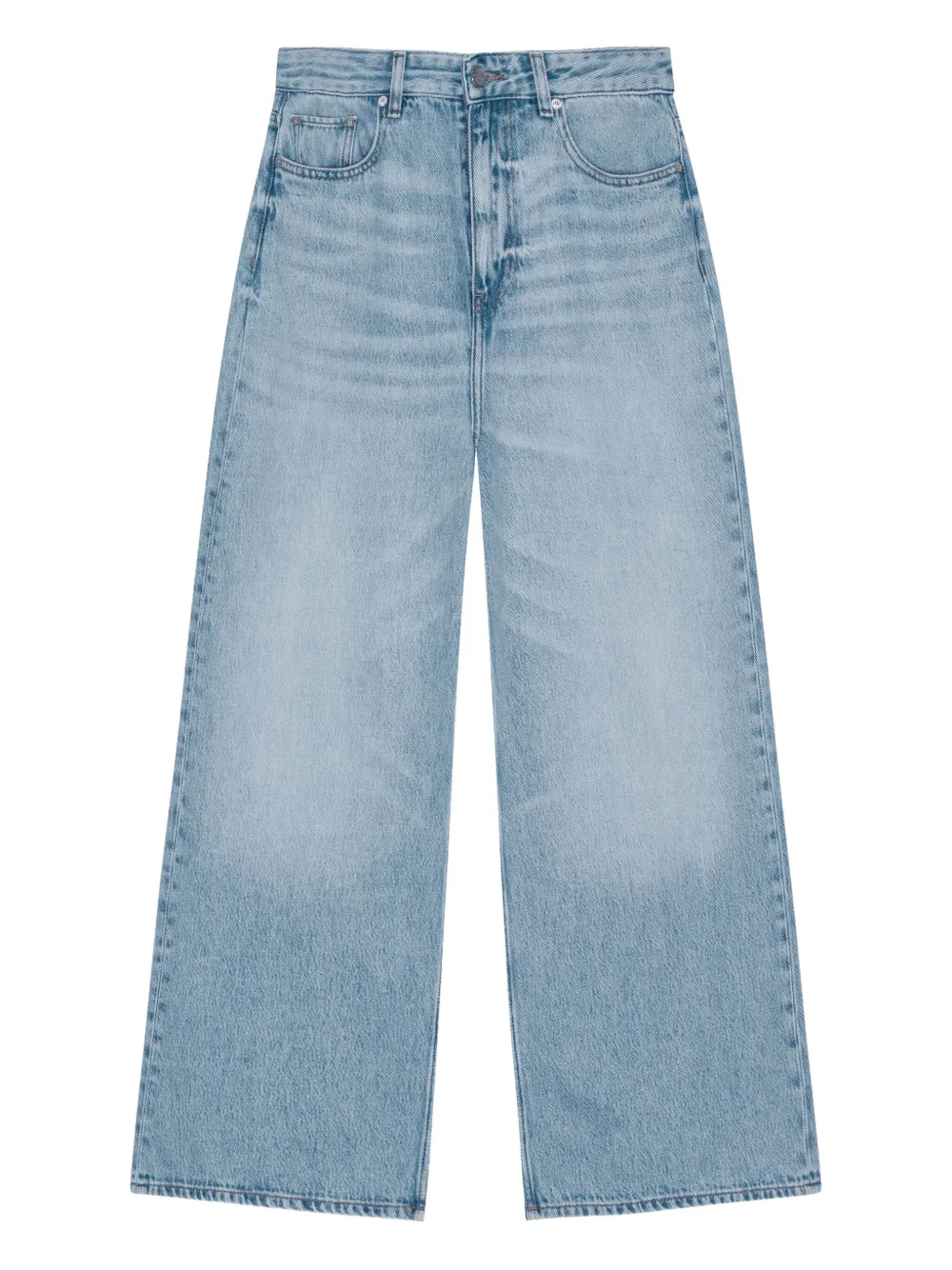 GANNI Jeans met effect Blauw