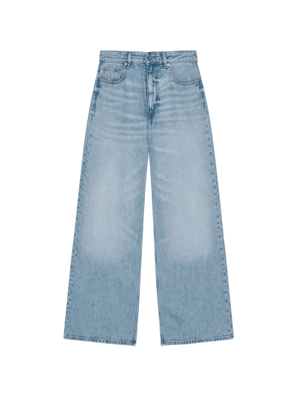 GANNI Jeans con baffatura - Blu