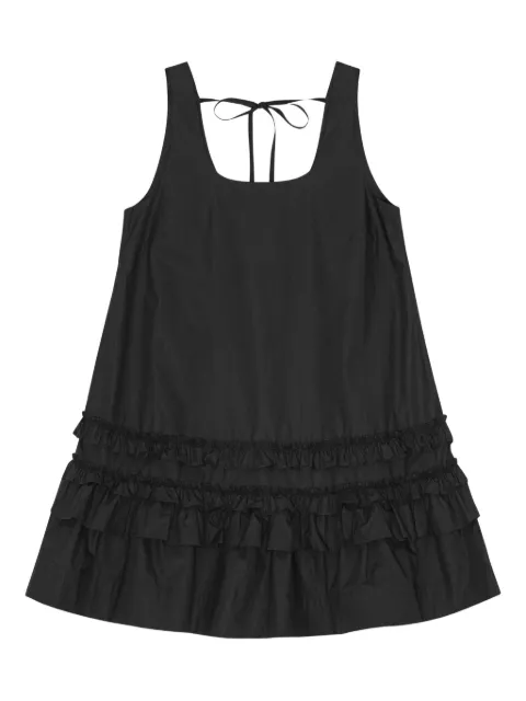 GANNI poplin dress