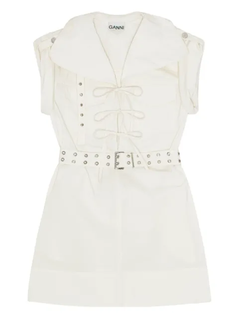 GANNI belted dress