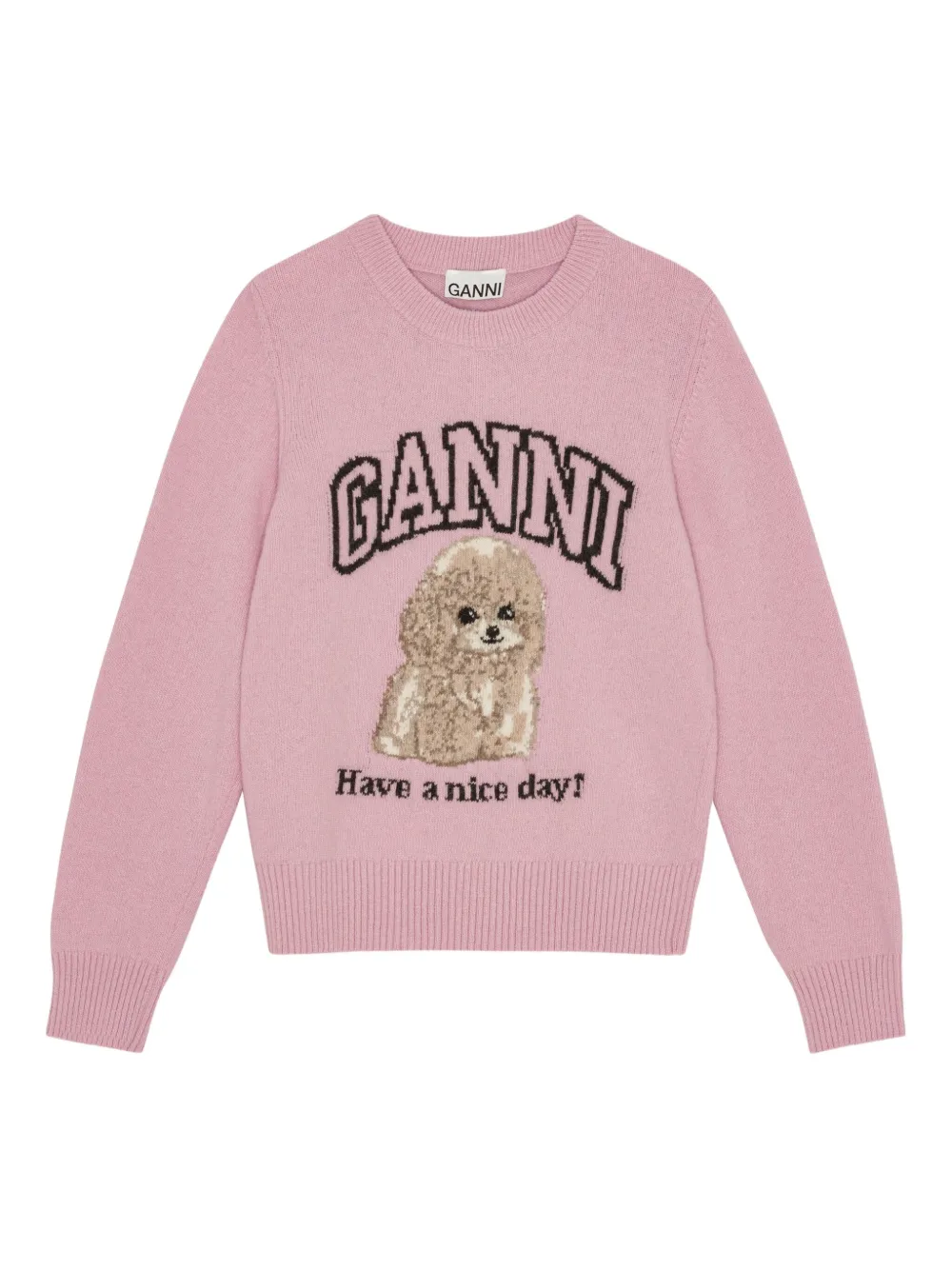 Ganni Dog Sweater