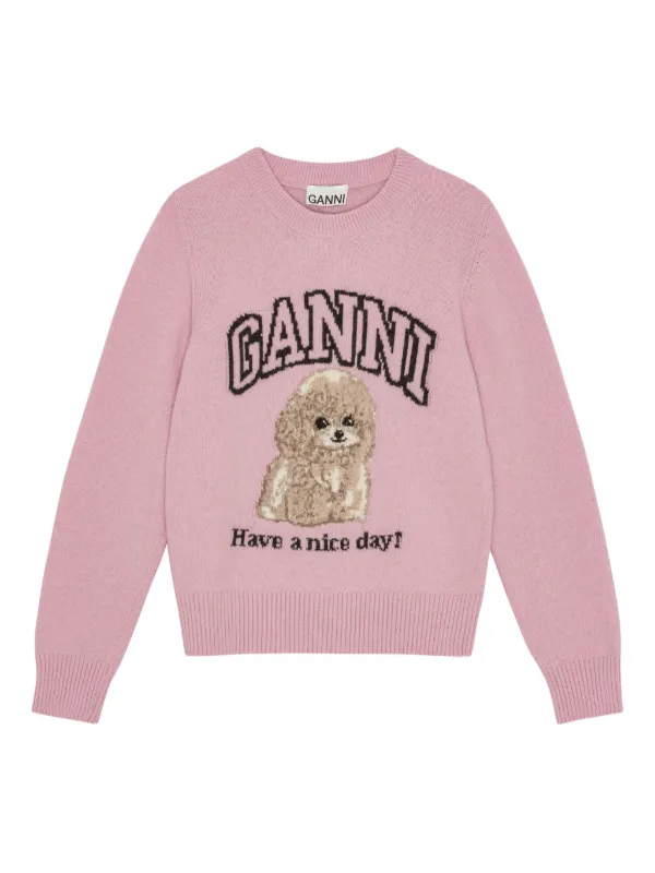 福袋 売れ残り Dog GANNI セーター JP FARFETCH | ピンク | トップス