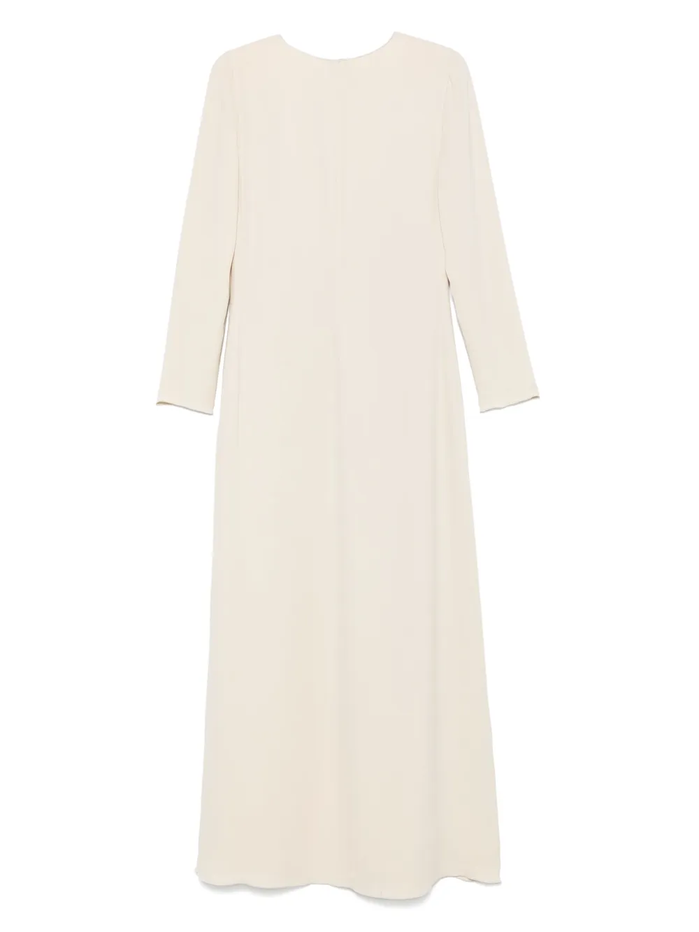 Giorgio Armani Pre-Owned 1990s zijden maxi-jurk - Beige