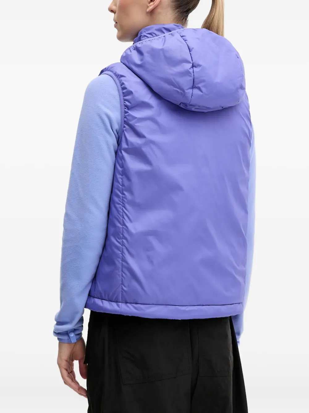 adidas Terrex bodywarmer met capuchon Paars