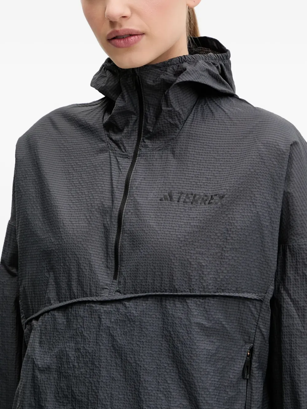 adidas Jack met capuchon Grijs