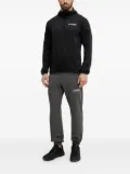 adidas hooded zip-up jacket - Black