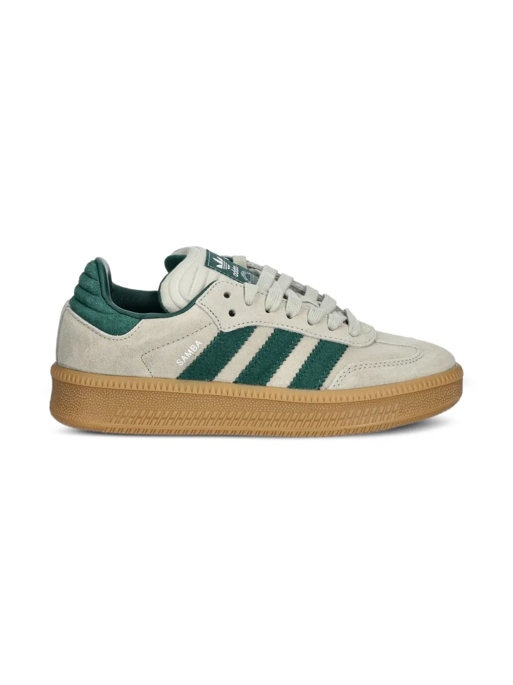 adidas Samba 3-Stripes suede sneakers Grey