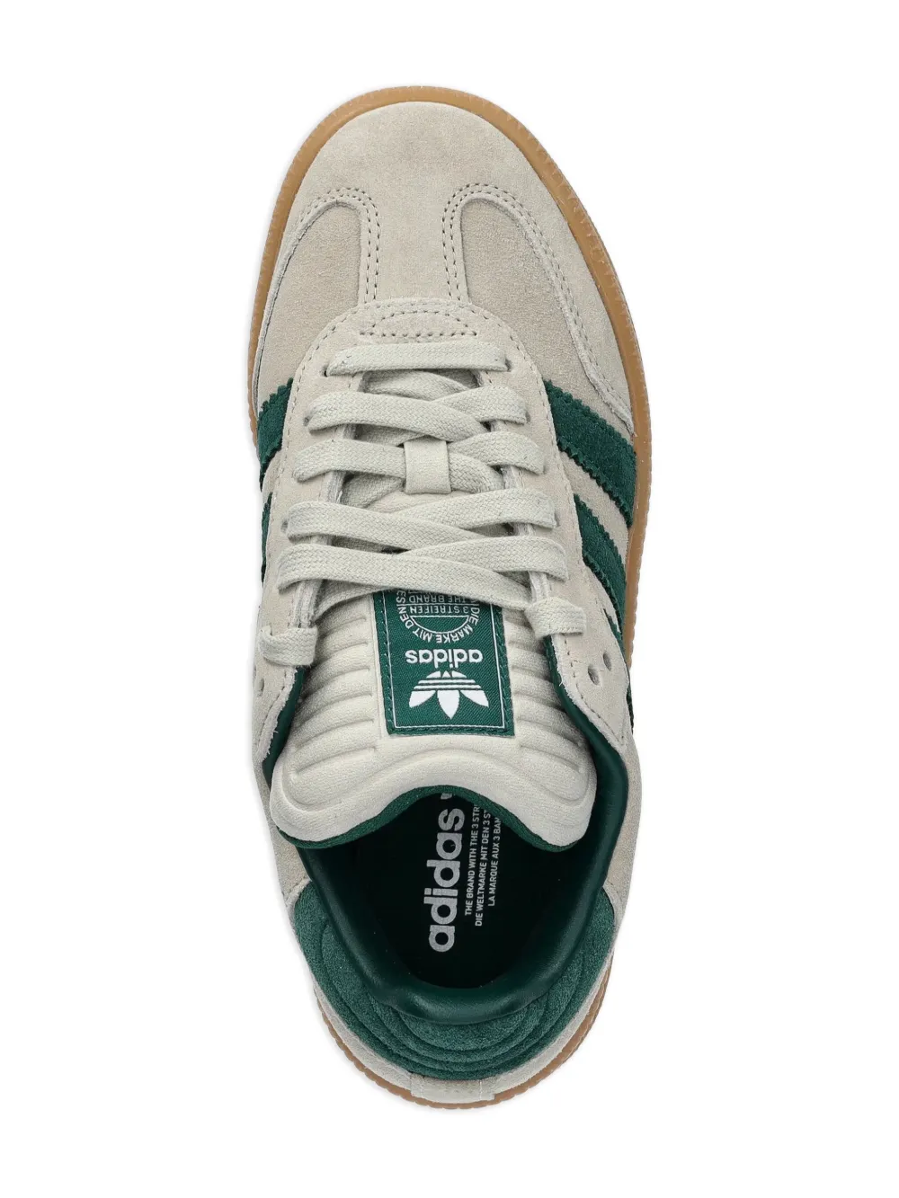 adidas Samba 3-Stripes suede sneakers Grey