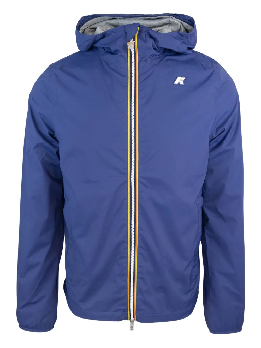 K-Way logo-patch jacket | Blue | Image 1