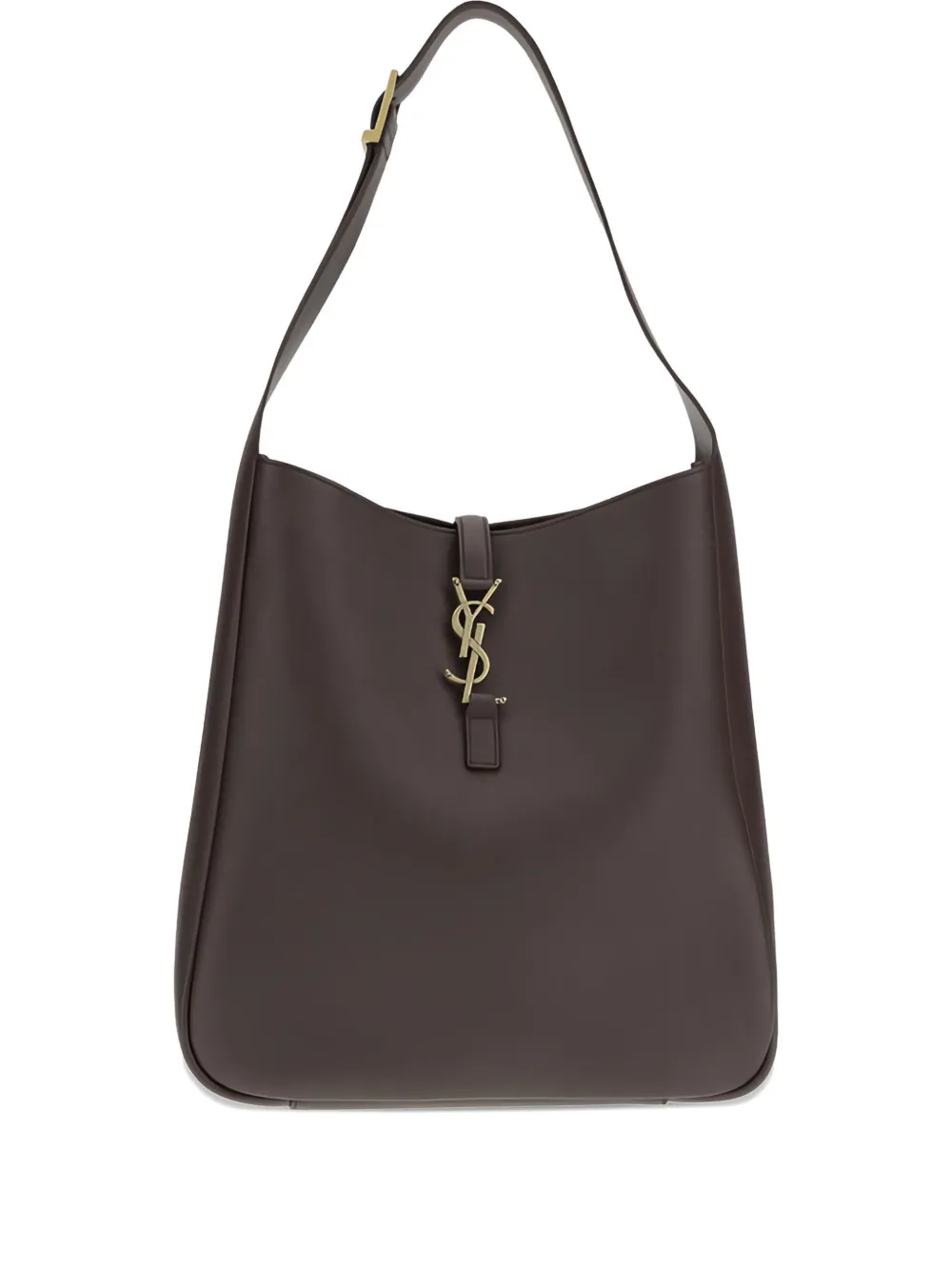 Saint Laurent Le 5 à 7 schoudertas Bruin