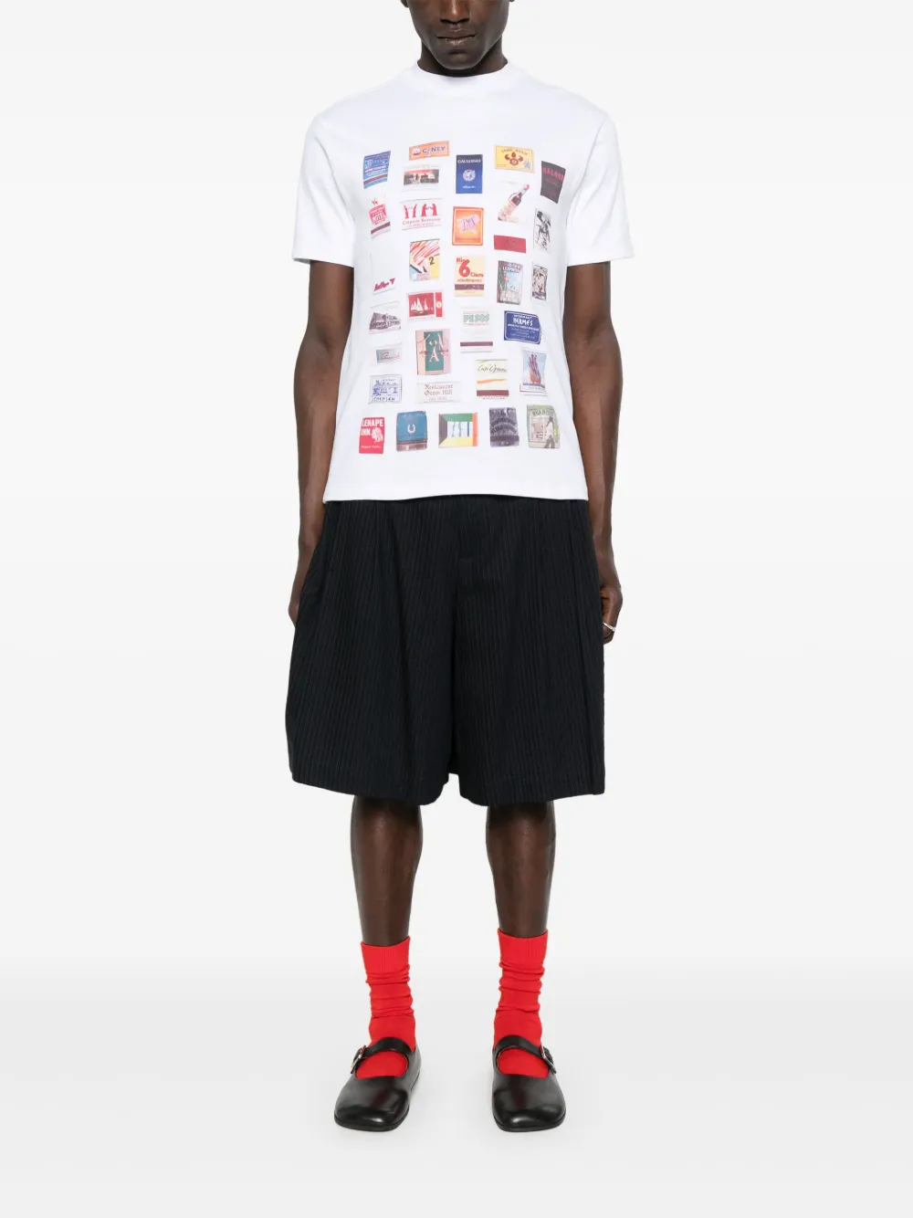 WALK IN PARIS Indianopolis T-shirt - Wit