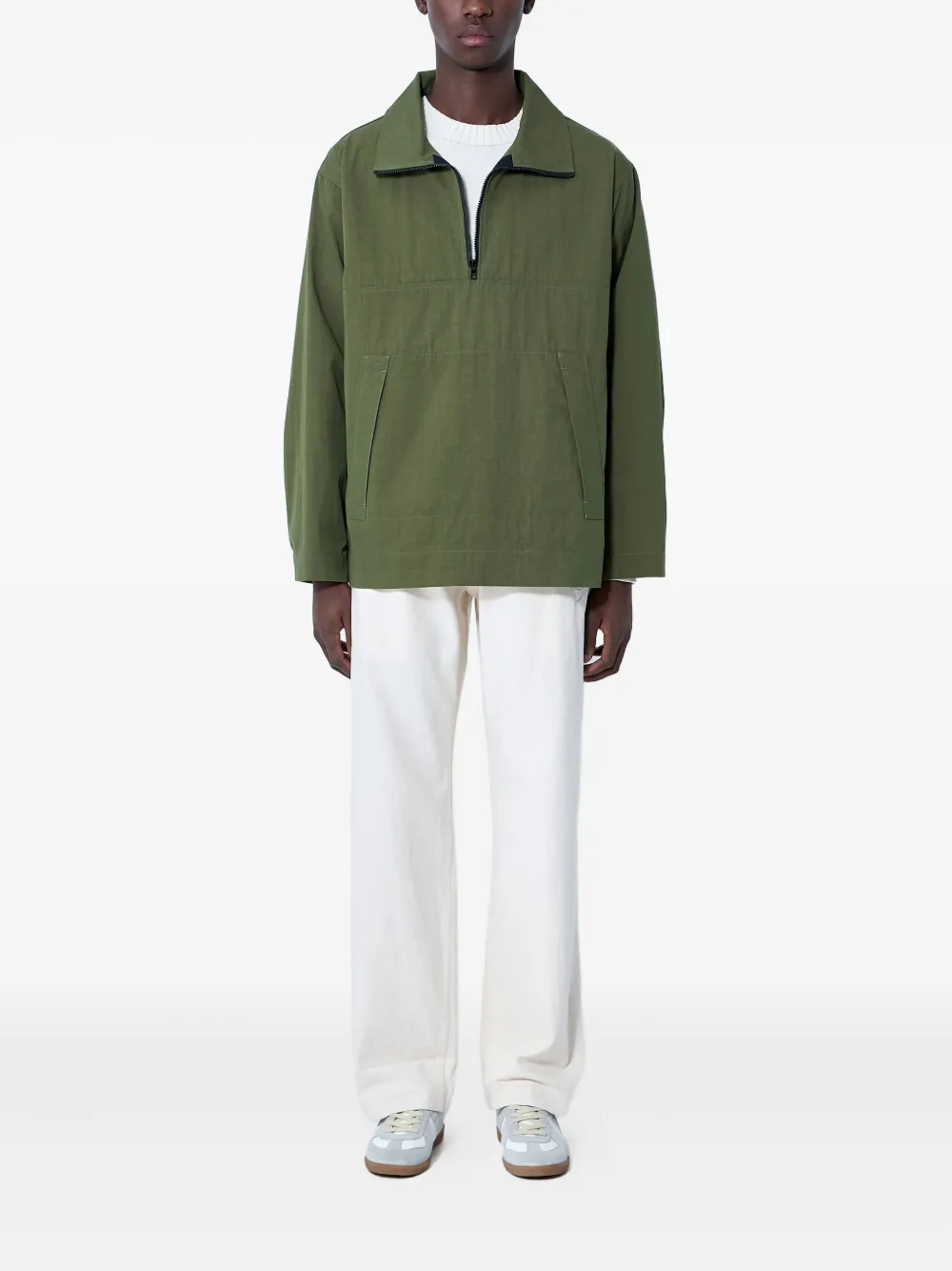 Mhl By Margaret Howell stand-collar half-zip jacket | Bomber Jackets | Image 2