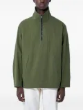 Mhl By Margaret Howell stand-collar half-zip jacket - GREEN