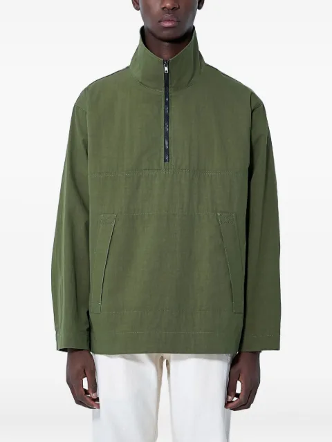 Mhl By Margaret Howell stand-collar half-zip jacket