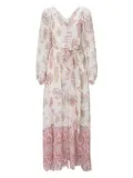 Hayley Menzies Dylan floral-print maxi dress - White