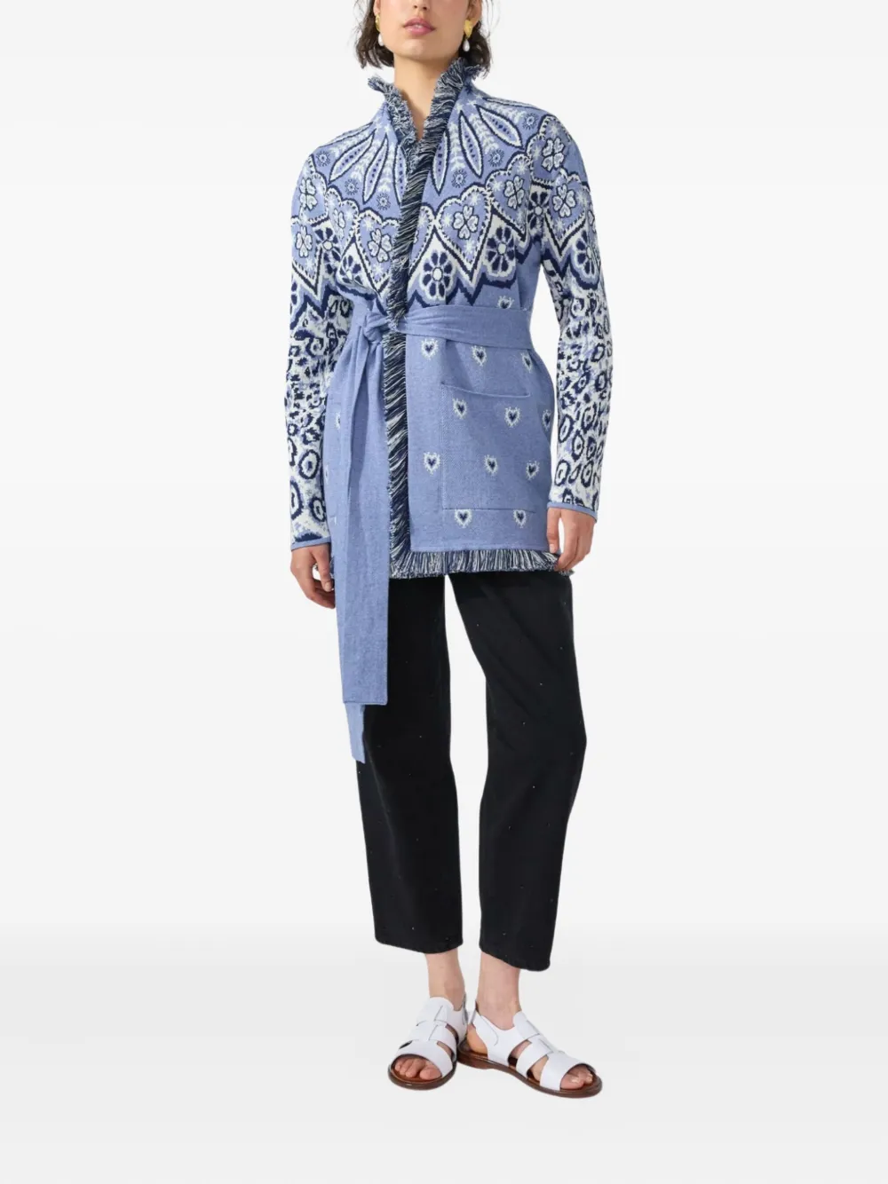 Hayley Menzies Dalton patterned cardigan | Cardigans | Image 2