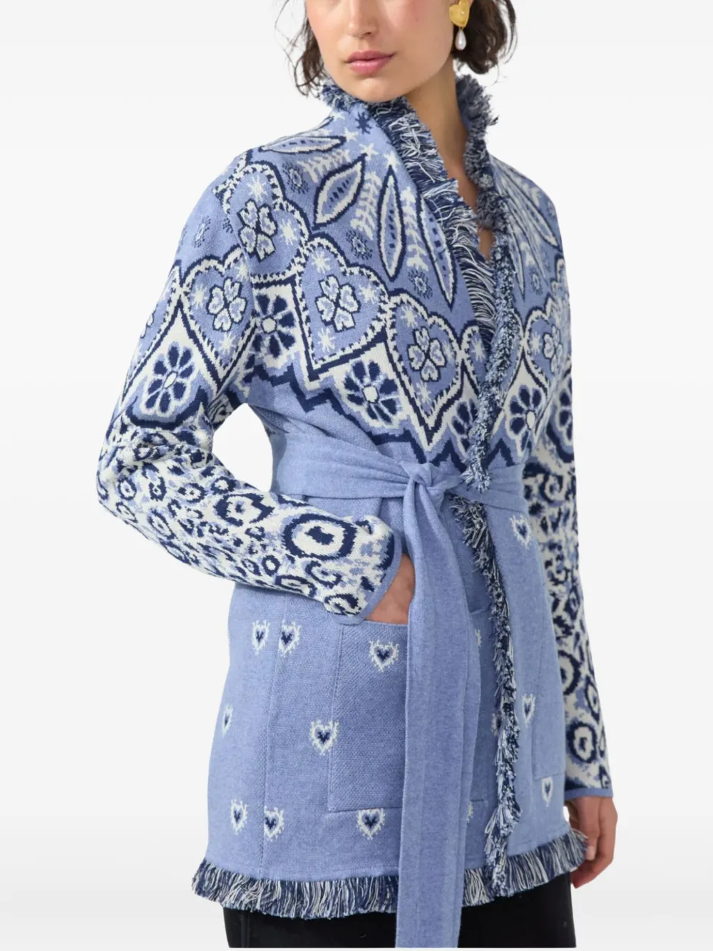 Hayley Menzies Dalton Patterned Cardigan