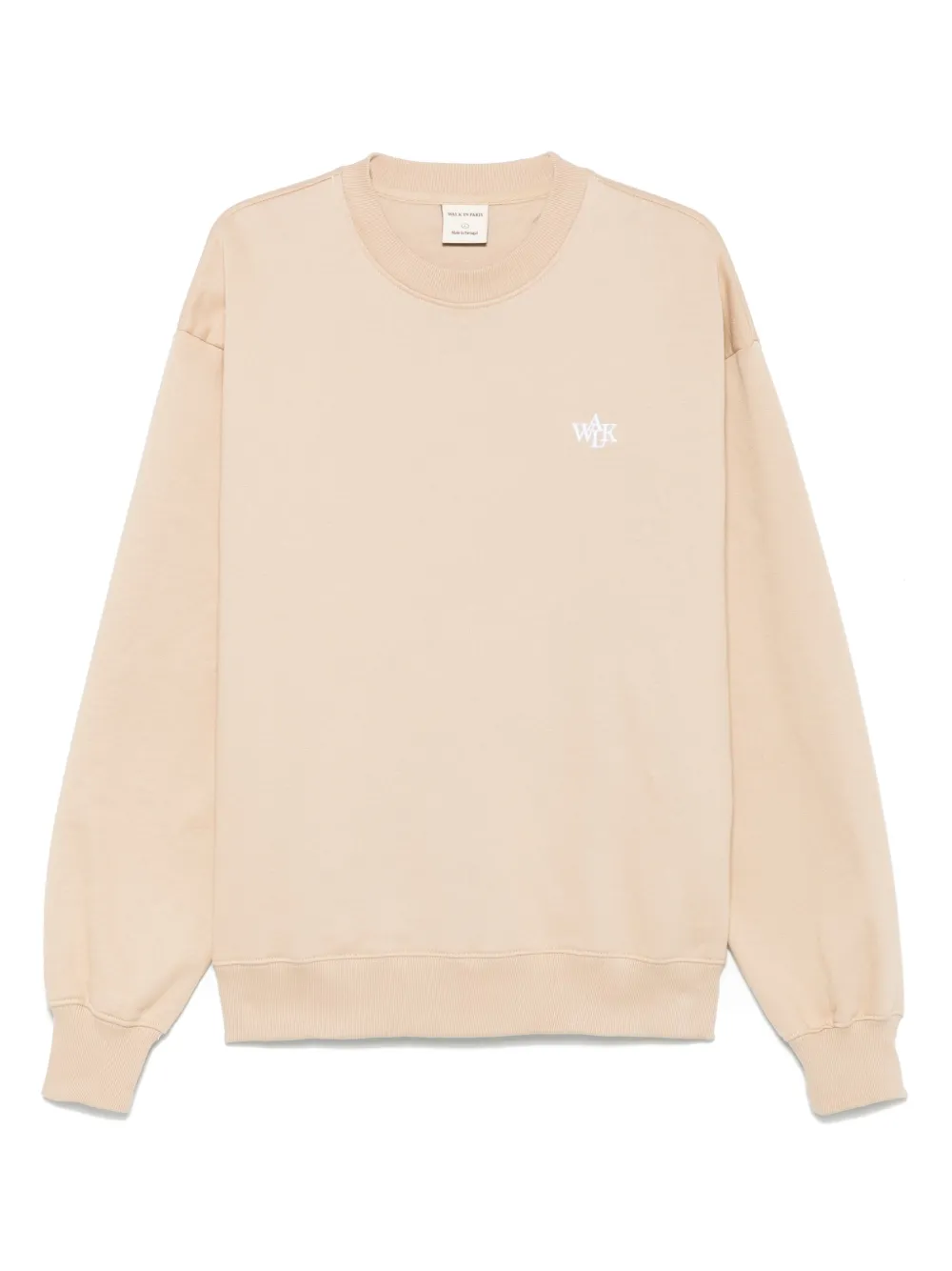 WALK IN PARIS sudadera con cuello redondo y efecto texturizado | neutro | Image 1