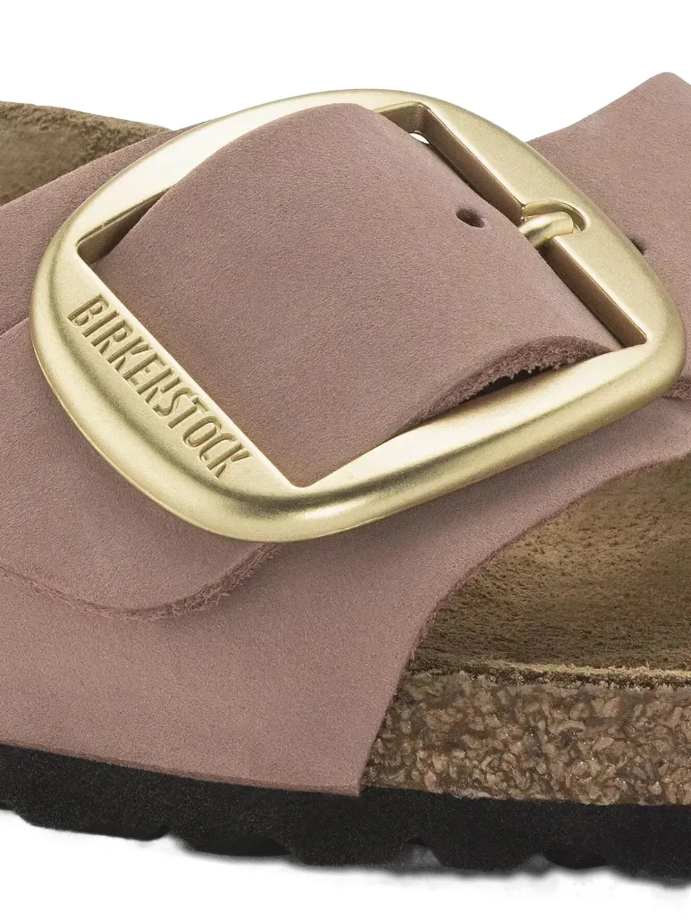 Birkenstock Madrid buckle-detail slide sandals Pink