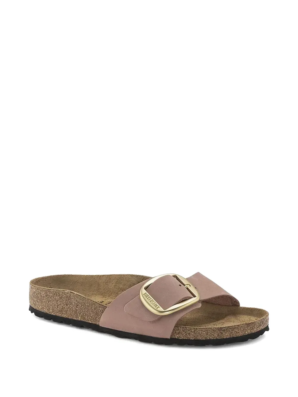 Birkenstock Madrid buckle-detail slide sandals - Roze